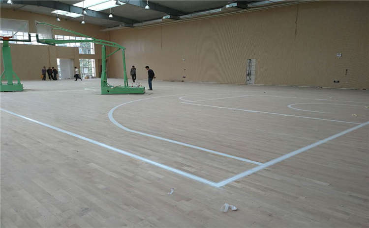 重慶柞木體育木地板價格及圖片